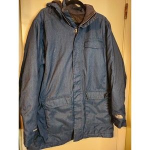 THE NORTH FACE Hyvent Recco System Pinstripe Jacket Mens Large